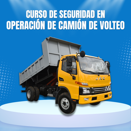 Curso Online Operación Segura de Camión de Volteo