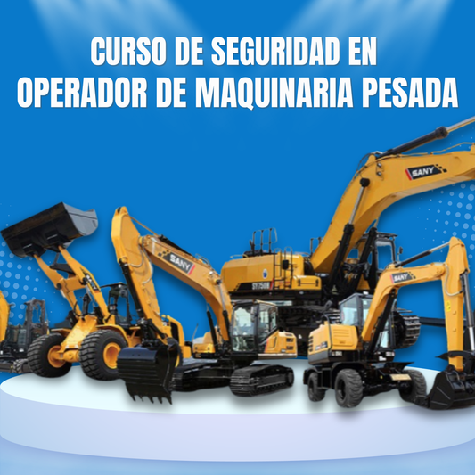 Curso Online Operador de Maquinaria Pesada con Seguridad