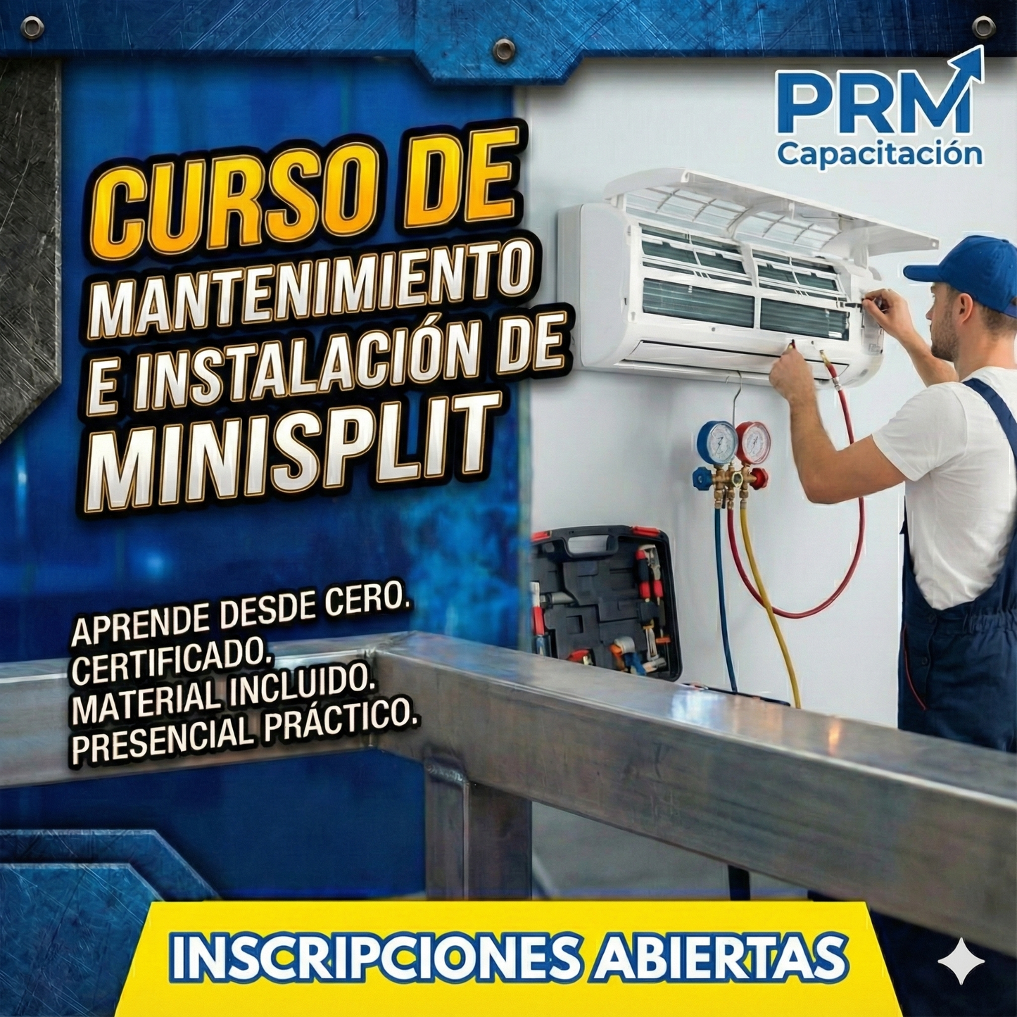 Curso Mantenimiento  a Minisplit - Presencial